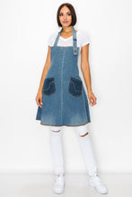 Load image into Gallery viewer, One of a Kind, Recycled Denim Apron
